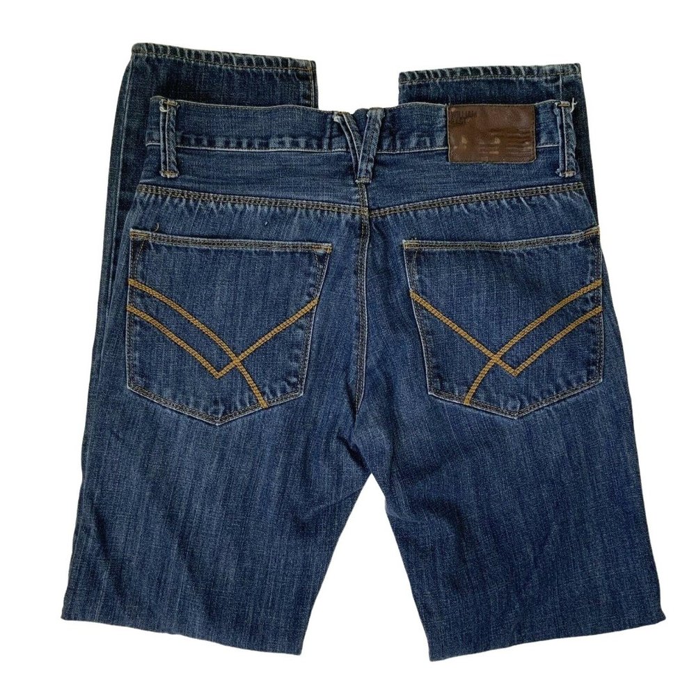 William Rast Skinny Jeans Mens button fly Medium Wash Denim 30x32